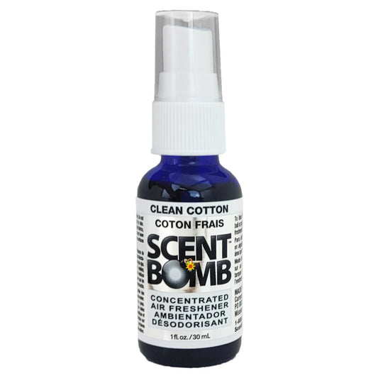 Scent Bomb Air Freshener Spray - 1OZ - Clean Cotton Scent