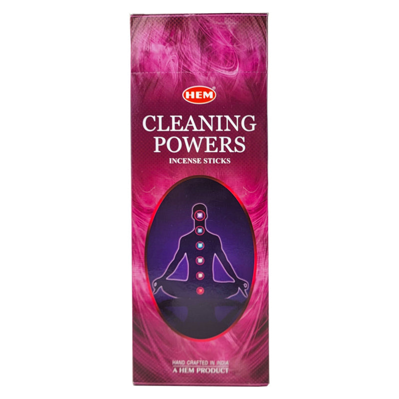HEM Incense Sticks 20-Stick Hex Packs, Cleaning Powers Scent