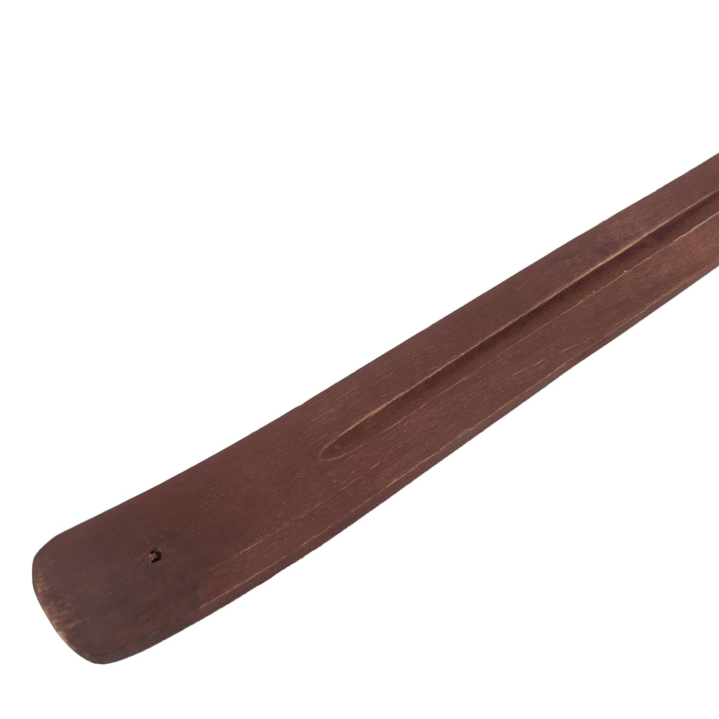 Jumbo Wood Incense Burner & Ash Catcher, Simple Design, 18"
