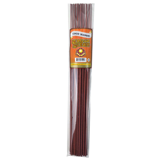 Coco Mango Type Scent, Song Of Sudan 19" Jumbo Incense