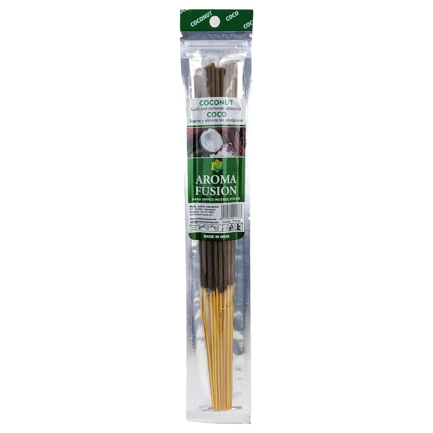 Aroma Fusion Incense Coconut 2