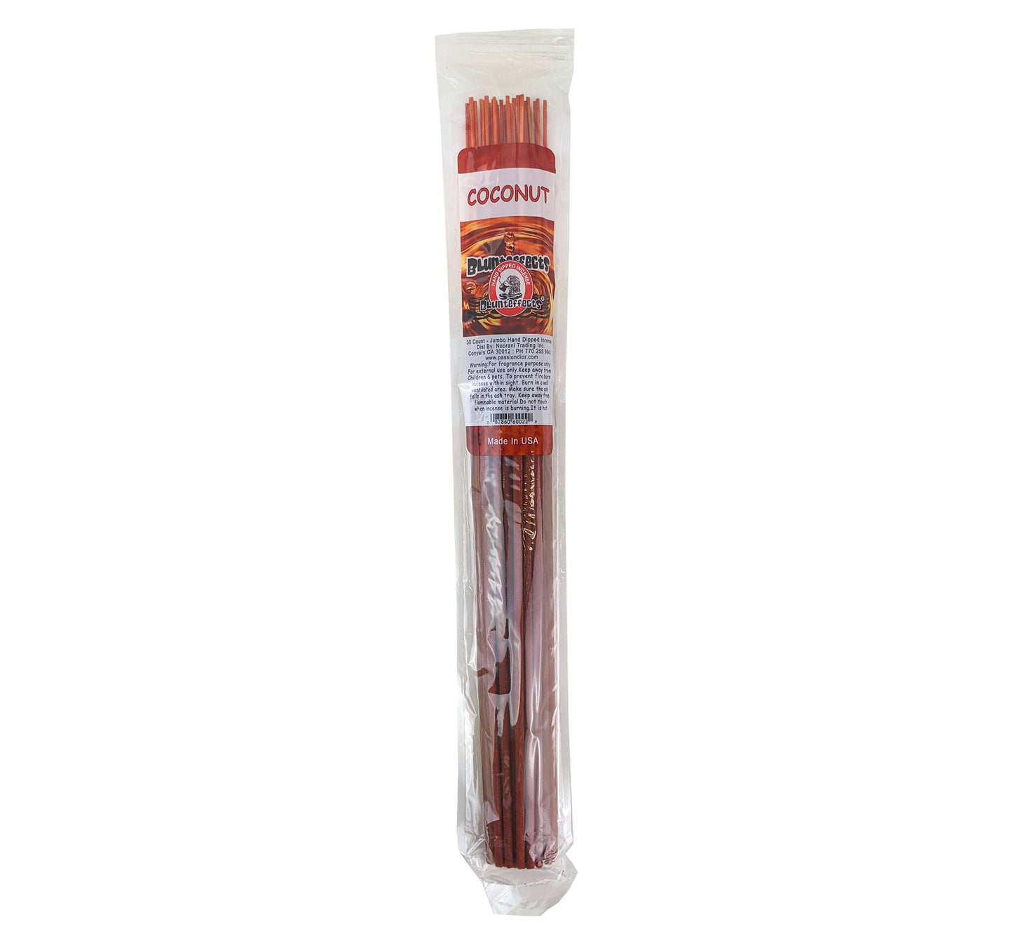 Coconut Scent, 19" BluntEffects Jumbo Incense