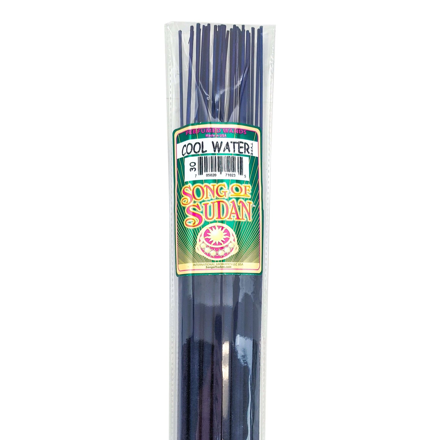 Cool Water Type Scent, Song Of Sudan 19" Jumbo Incense