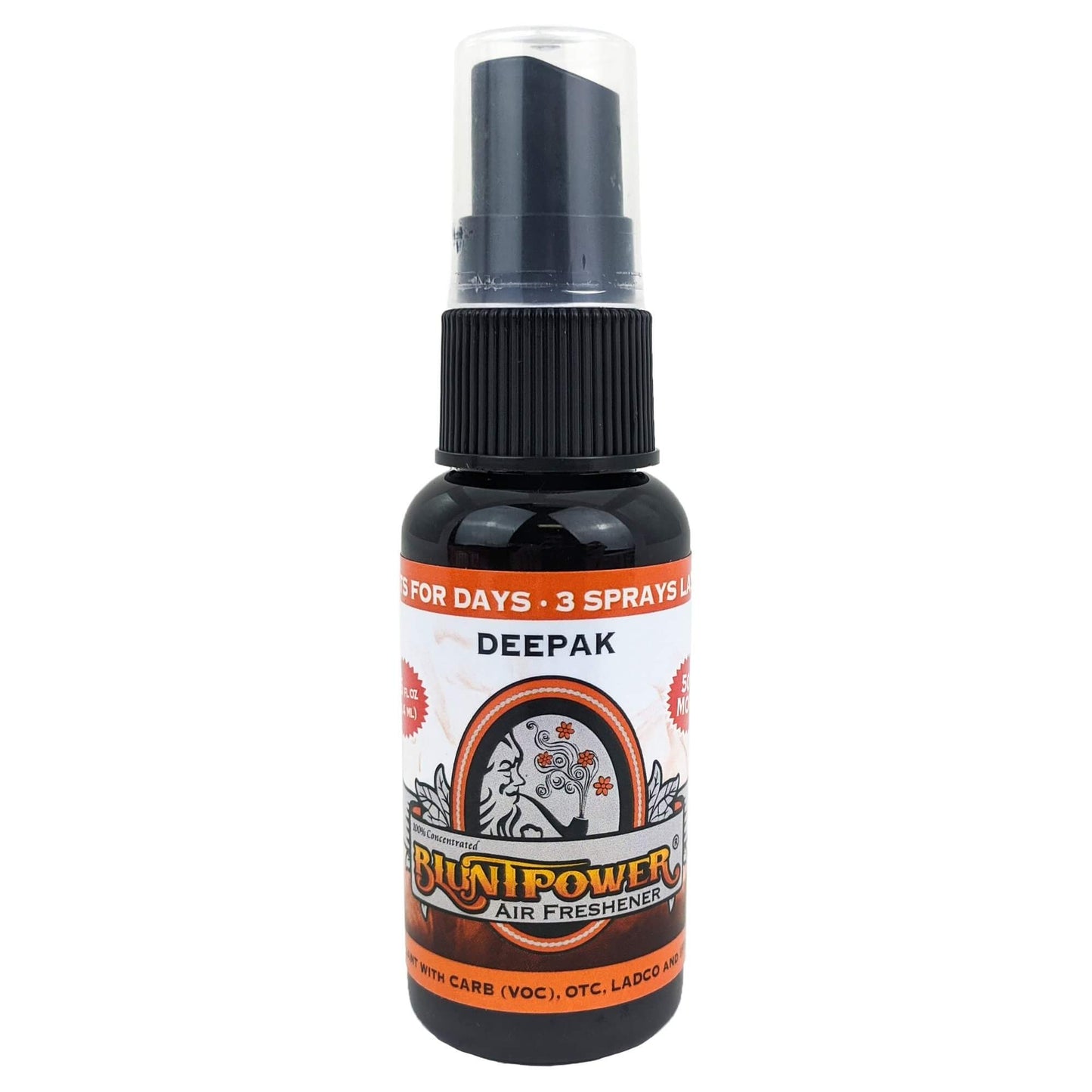 Blunt Power Spray 1.5 OZ Deepak Scent