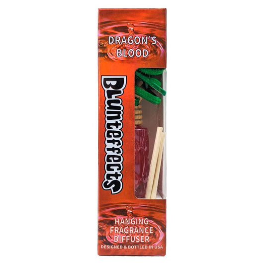 Dragon's Blood Scent Blunteffects Hanging Glass Oil Diffuser, 13ml