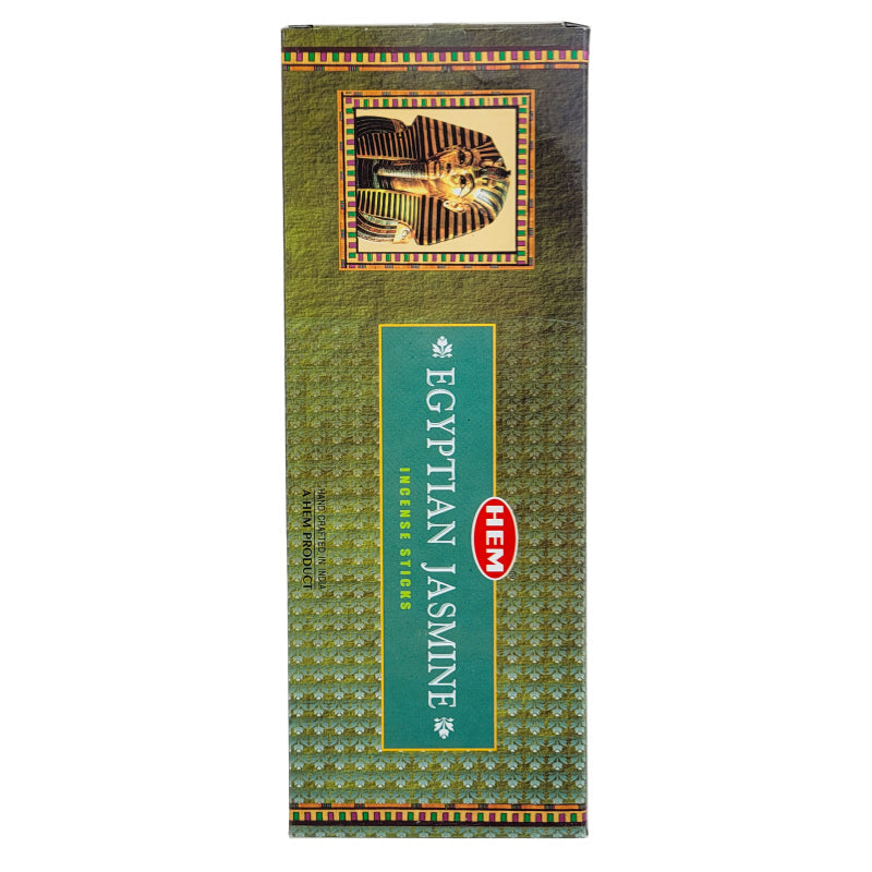 HEM Incense Sticks 20-Stick Hex Packs, Egyptian Jasmine Scent