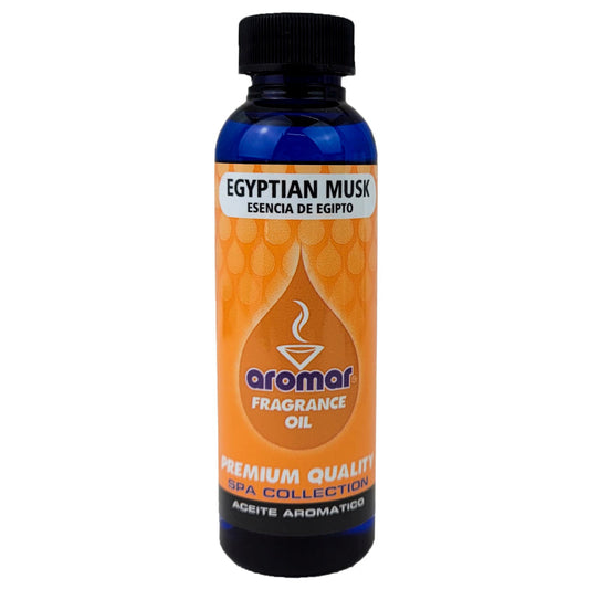 Egyptian Musk Scent Aromar Fragrance Oil, 2oz/60ml