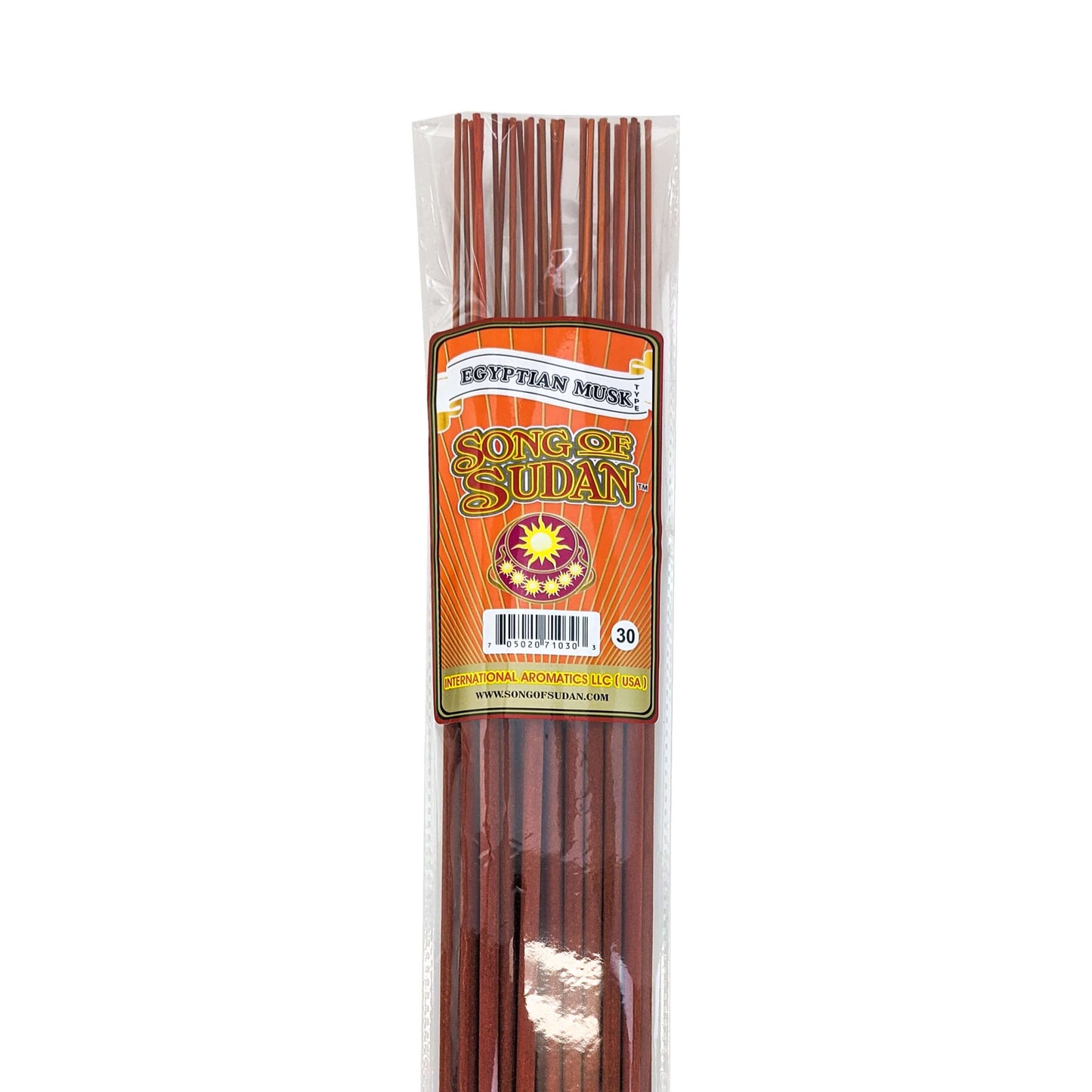 Egyptian Musk Type Scent, Song Of Sudan 19" Jumbo Incense
