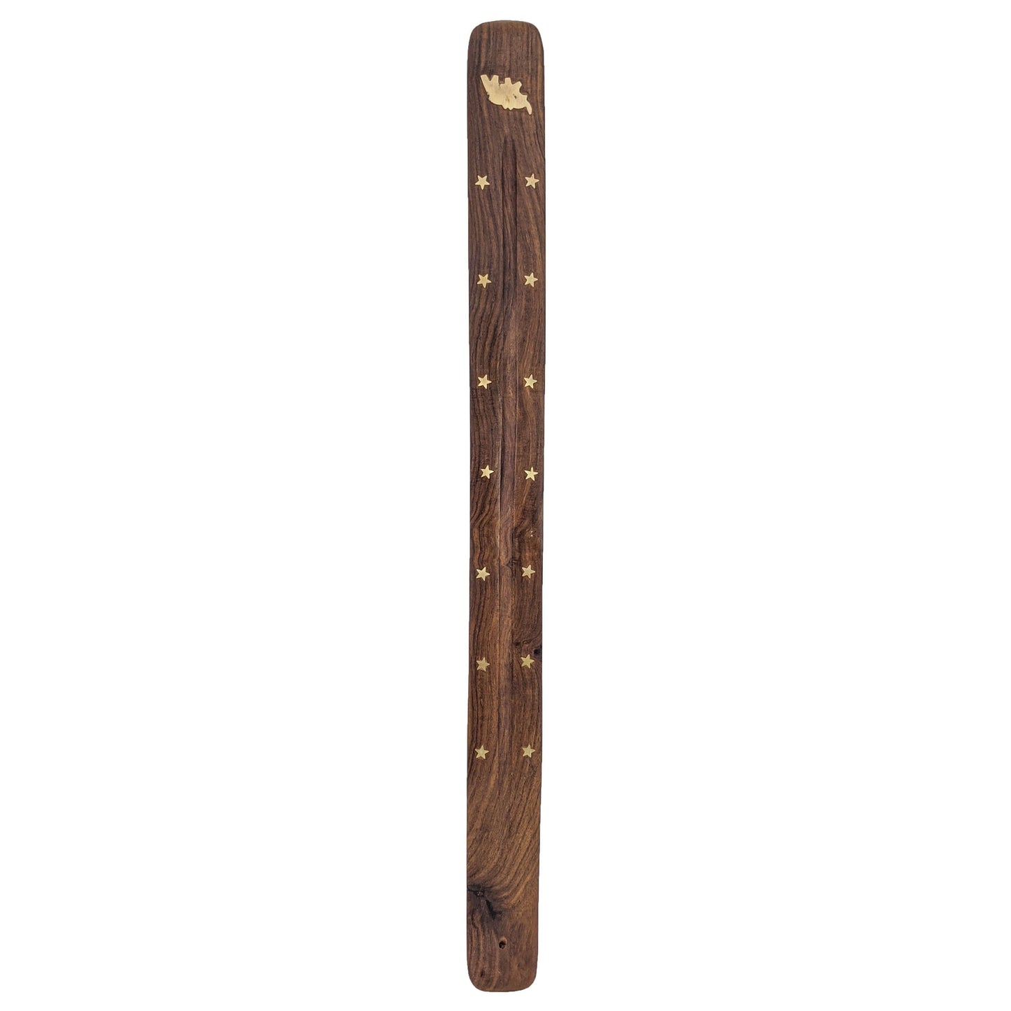 Jumbo Wood Incense Burner & Ash Catcher, Elephant Design, 18"