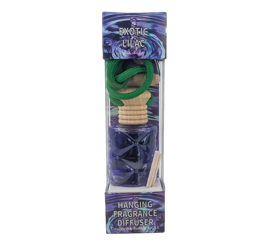 Exotic Lilac Scent Blunteffects Hanging Glass Oil Diffuser, 13ml