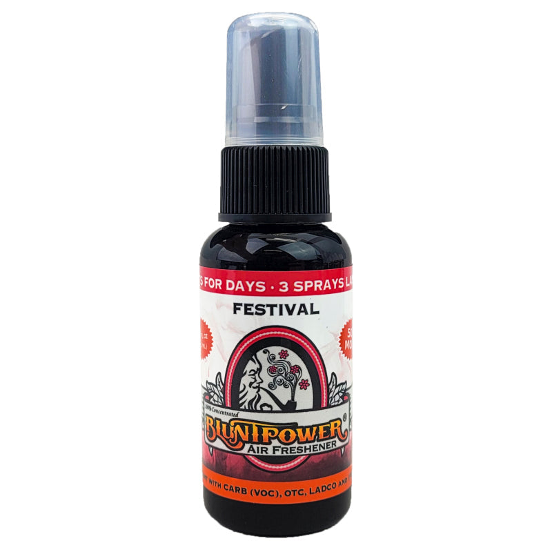 Blunt Power Spray 1.5 OZ Festival Scent