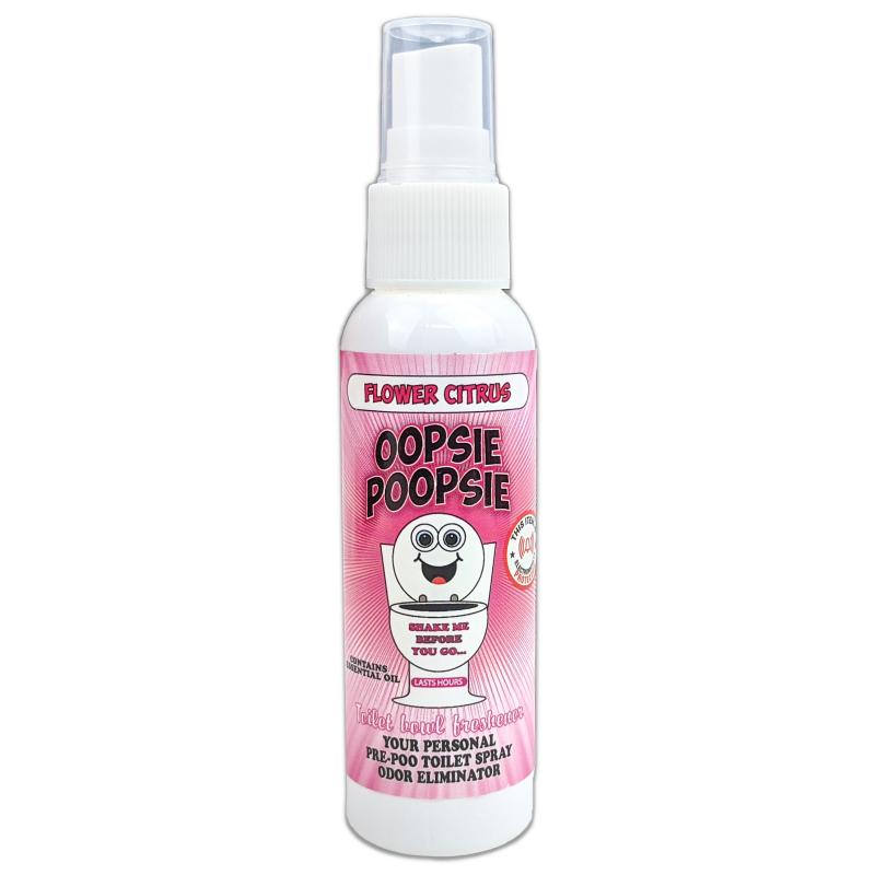 Flower Citrus Scent 2oz/60ml Aromar Oopsie Poopsie Toilet Boil Freshener Spray