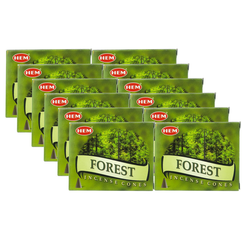 HEM Forest Scent Incense Cones, 10 Cone Pack