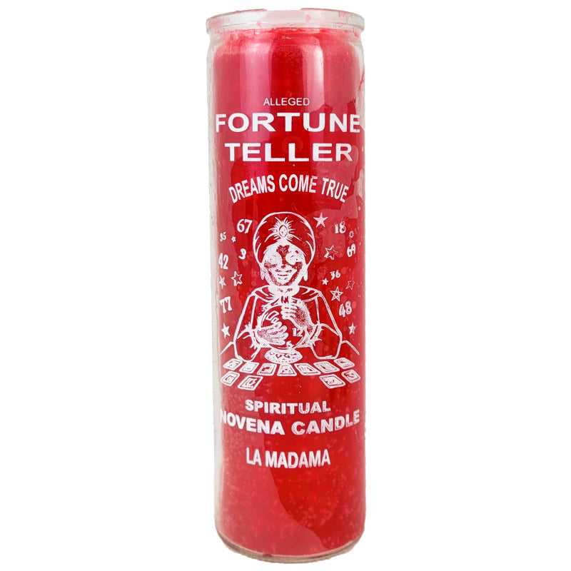 7 Day Candle, Fortune Teller (Red)