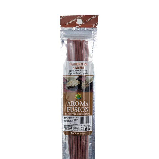 Aroma Fusion 11" Incense Sticks - Frankincense & Myrrh Scent