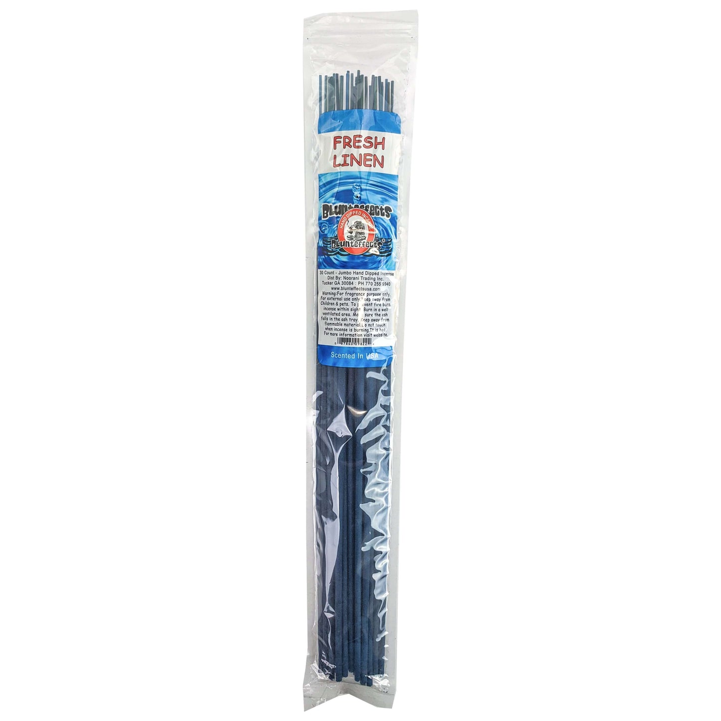 Fresh Linen Scent, 19" BluntEffects Jumbo Incense