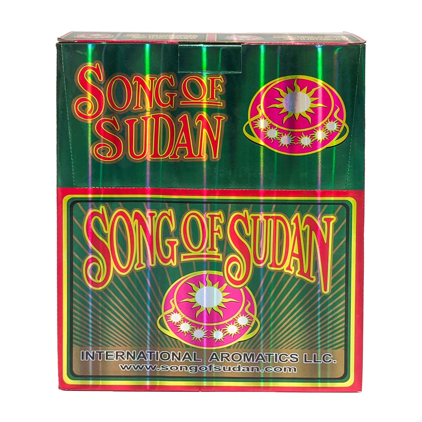 Song Of Sudan 11" Incense, Display Case of 72