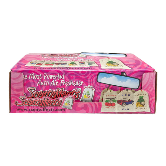 Scenteffects Small Hanging Pouch Air Fresheners, Display Box of 25