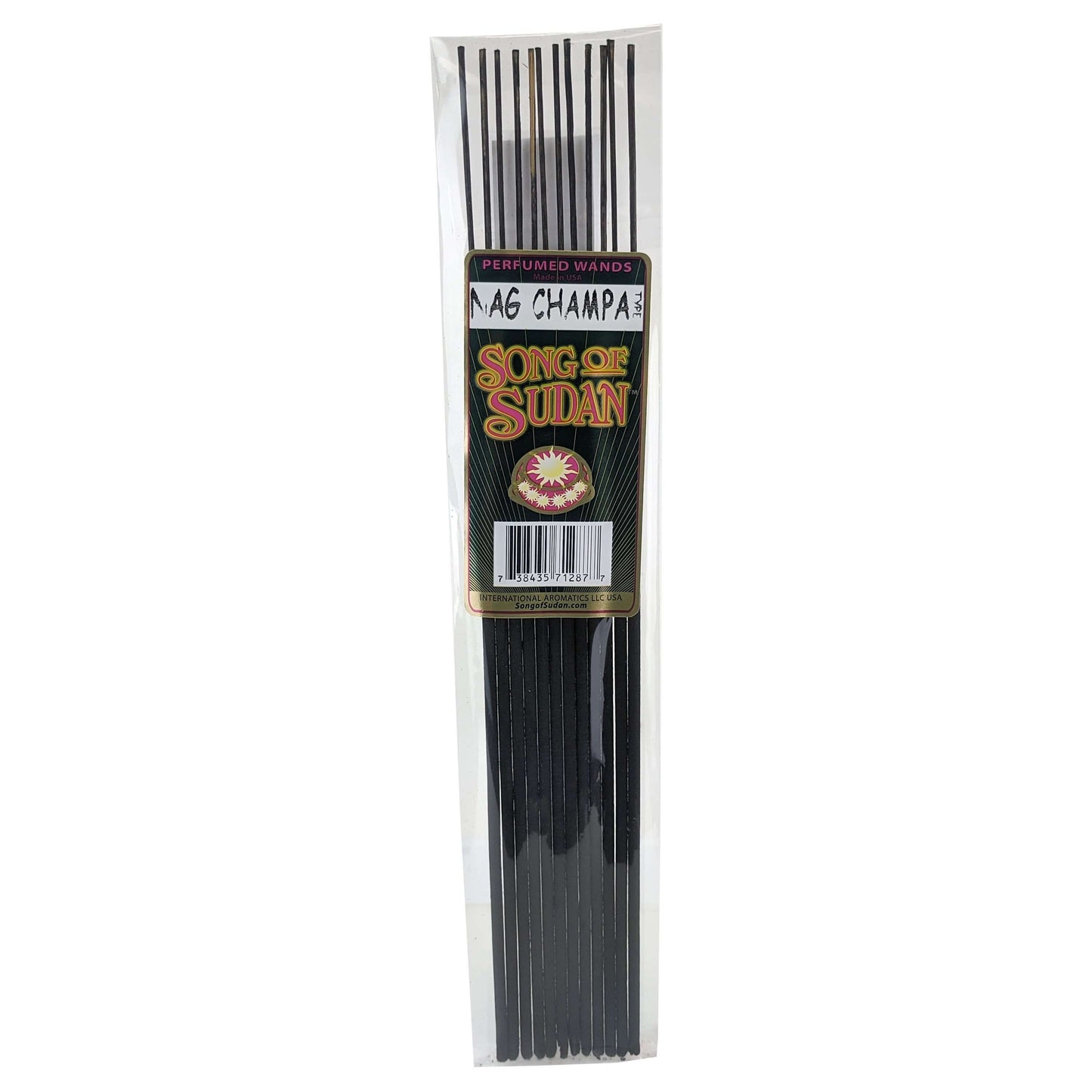 Song Of Sudan Handmade 11" Incense Sticks - Nag Champa Type Scent - 12 Sticks