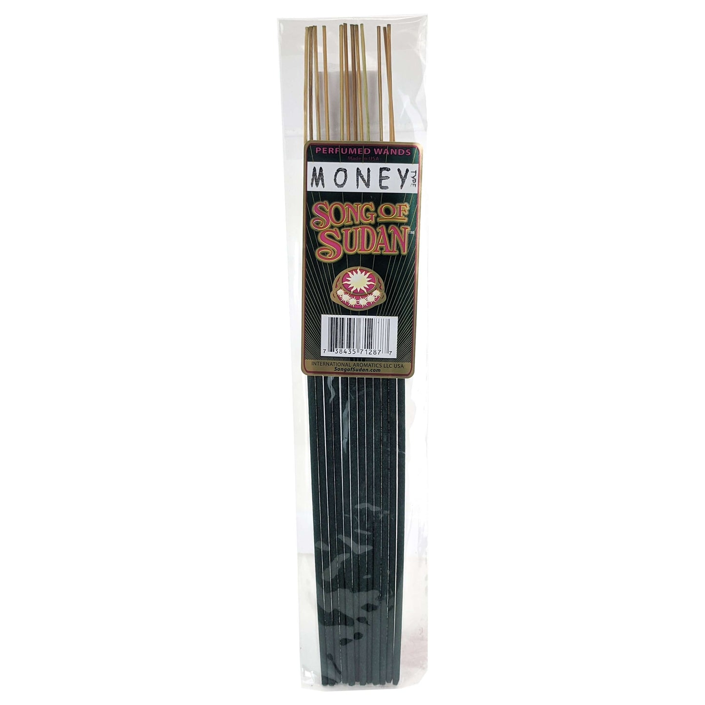 Song Of Sudan Handmade 11" Incense Sticks, Money Scent