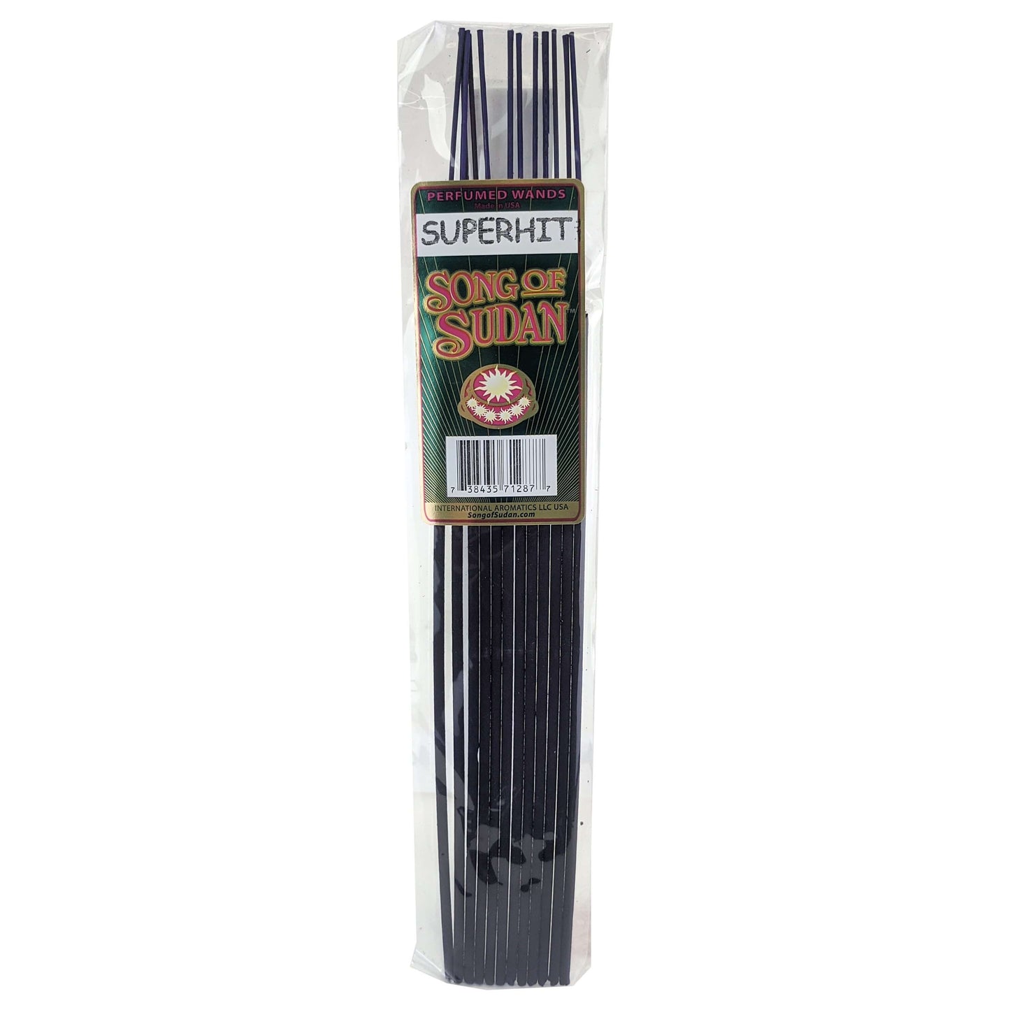 Song Of Sudan Handmade 11" Incense Sticks, Super Hit Scent