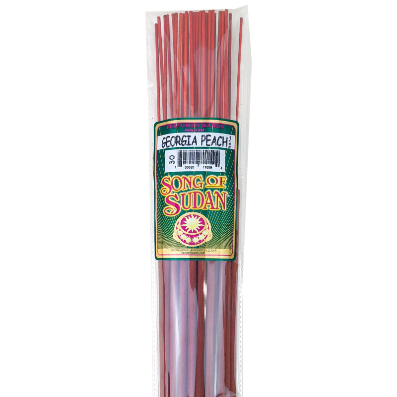 Georgia Peach Type Scent, Song Of Sudan 19" Jumbo Incense