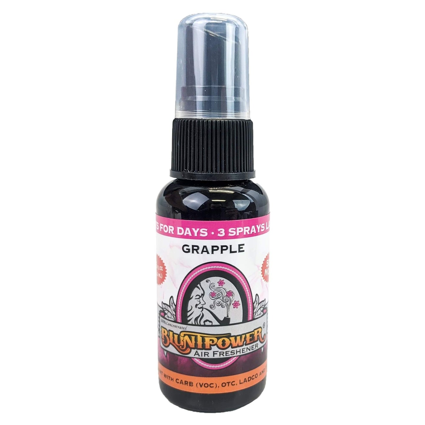 Blunt Power Spray 1.5 OZ Grapple Scent