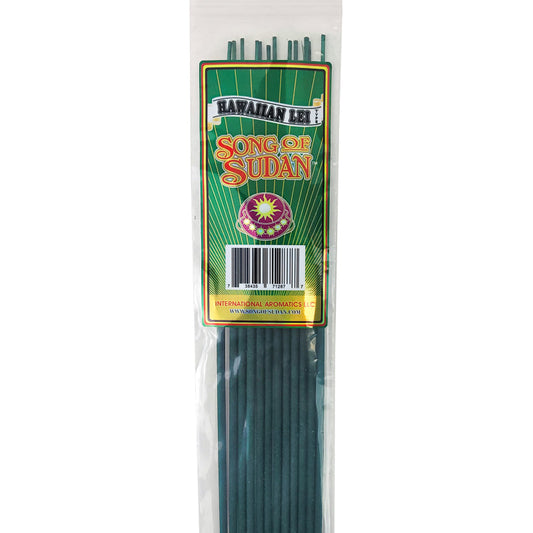 Song Of Sudan 11" Incense Sticks - Hawaiian Lei Type Scent