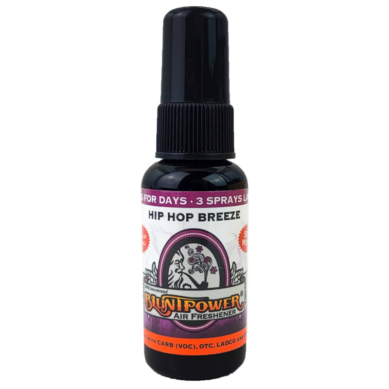 Blunt Power Spray 1.5 OZ Hip Hop Breeze Scent