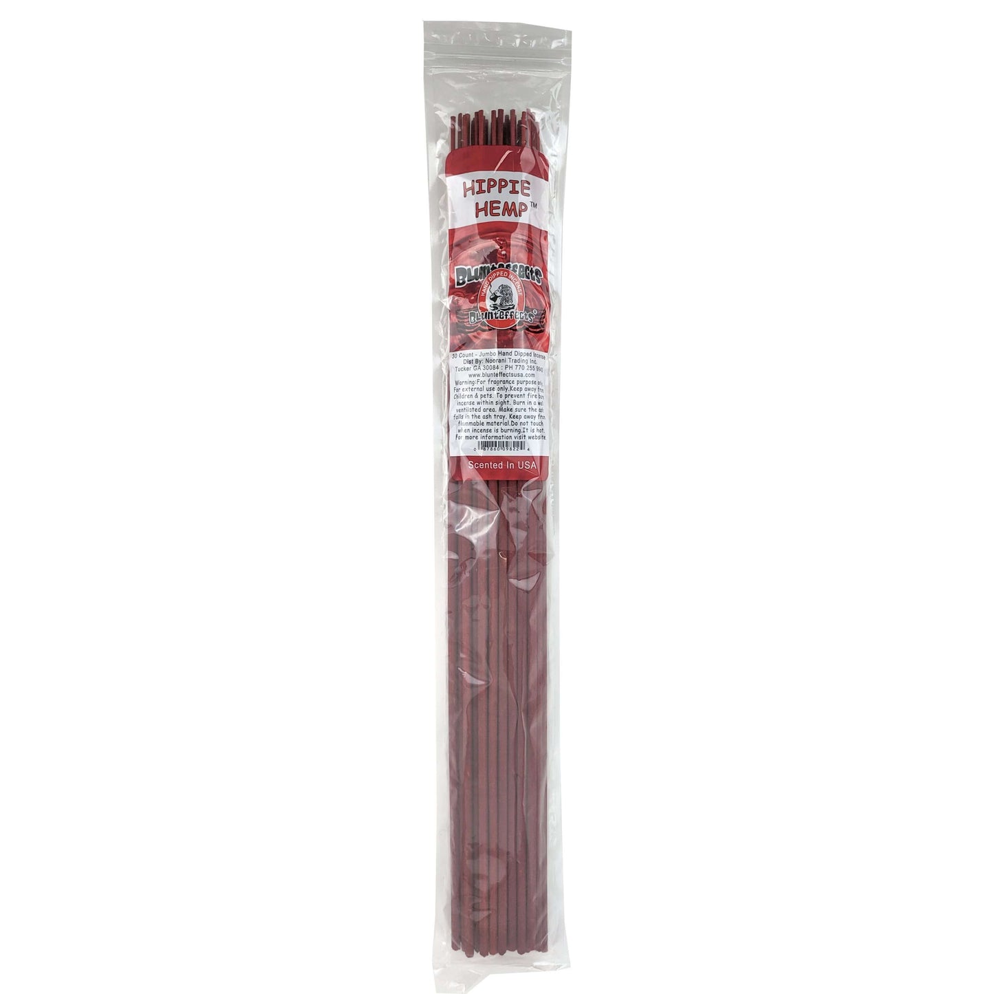 Hippie Hemp Scent, 19" BluntEffects Jumbo Incense