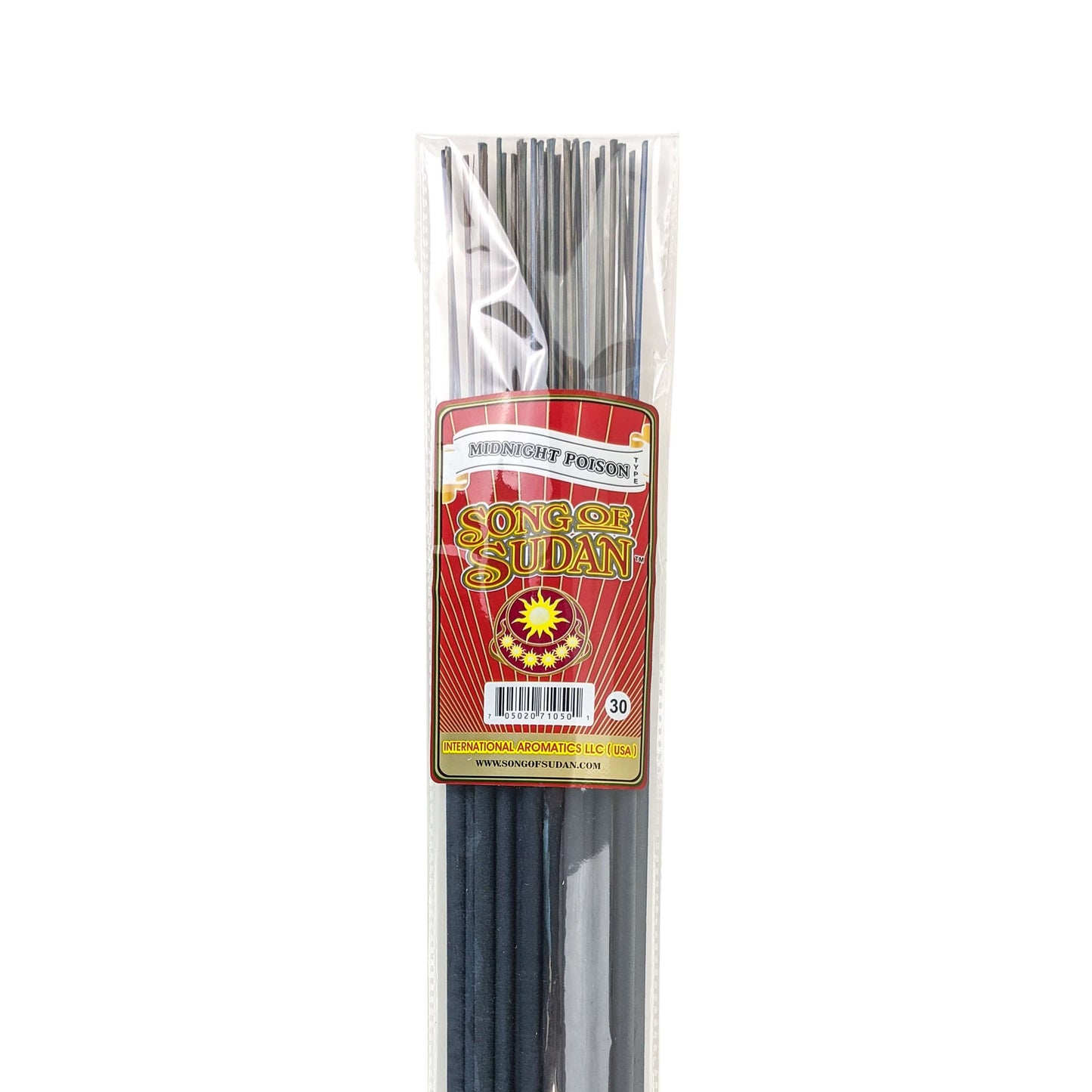 Midnight Poison TYPE Scent, Song Of Sudan 19" Jumbo Incense