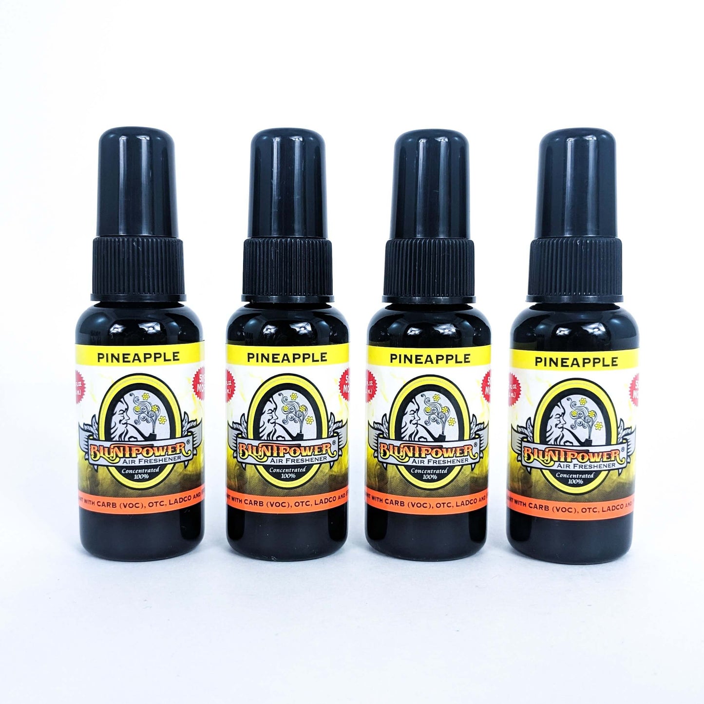 Blunt Power Spray 4-Pack Mango Pineapple Green