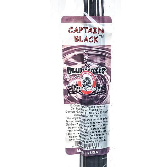 Blunteffects Incense Captain Black
