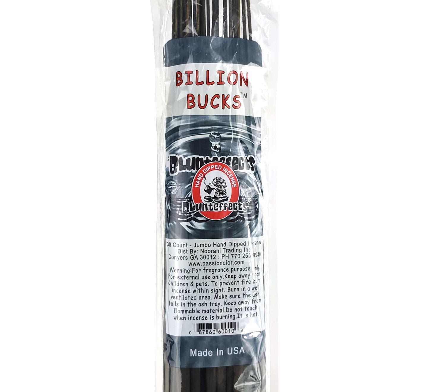 Blunteffects Jumbo Incense Billion Bucks