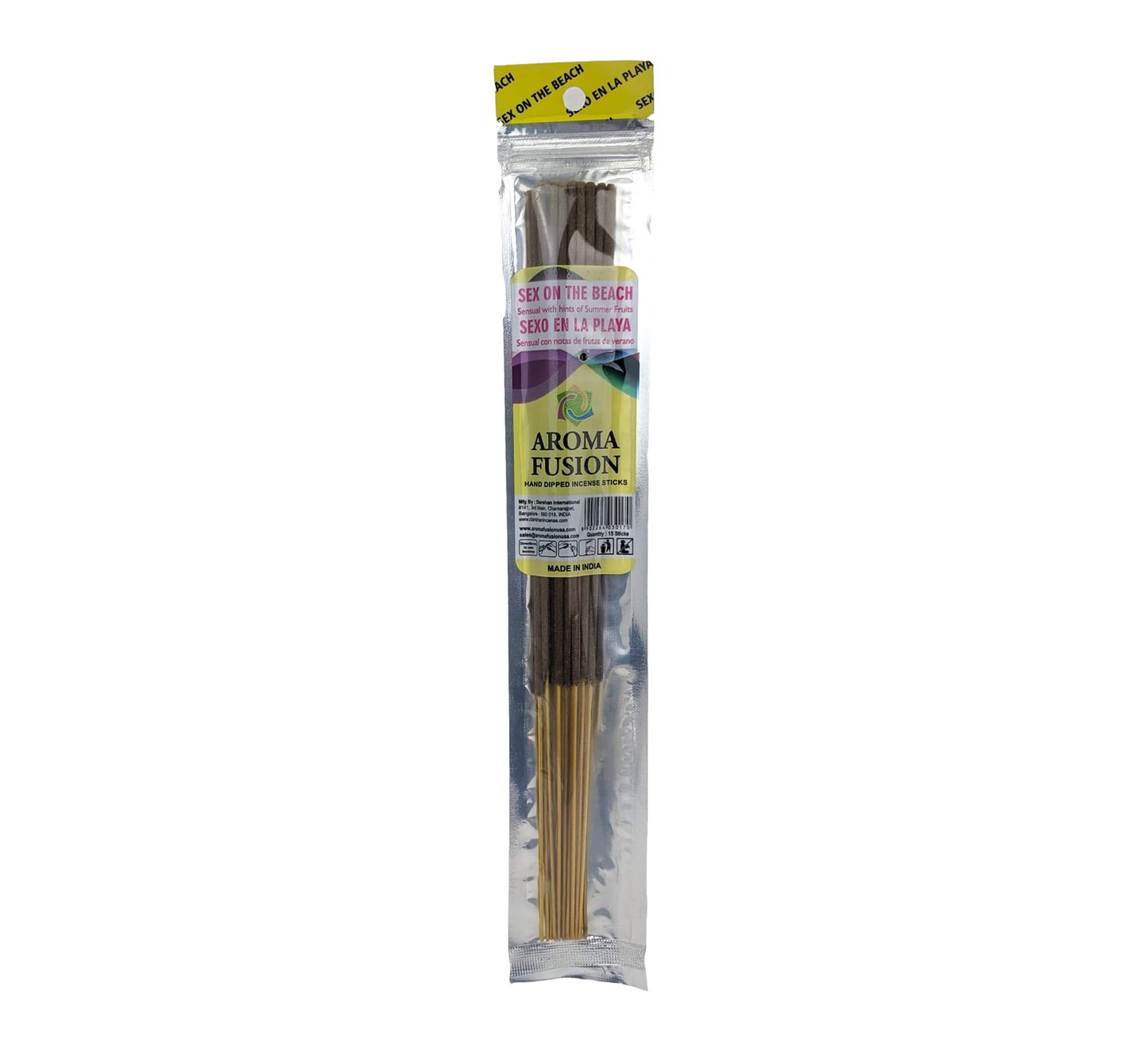 Aroma Fusion 11" Incense Sticks - Sex On The Beach Scent