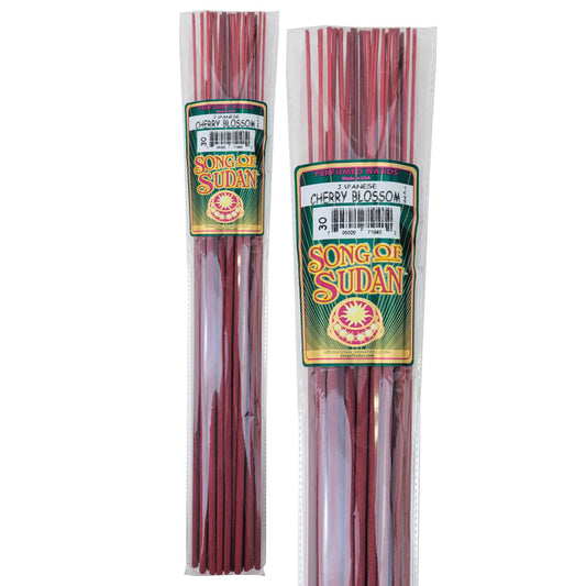 Japanese Cherry Blossom Scent, Song Of Sudan 19" Jumbo Incense