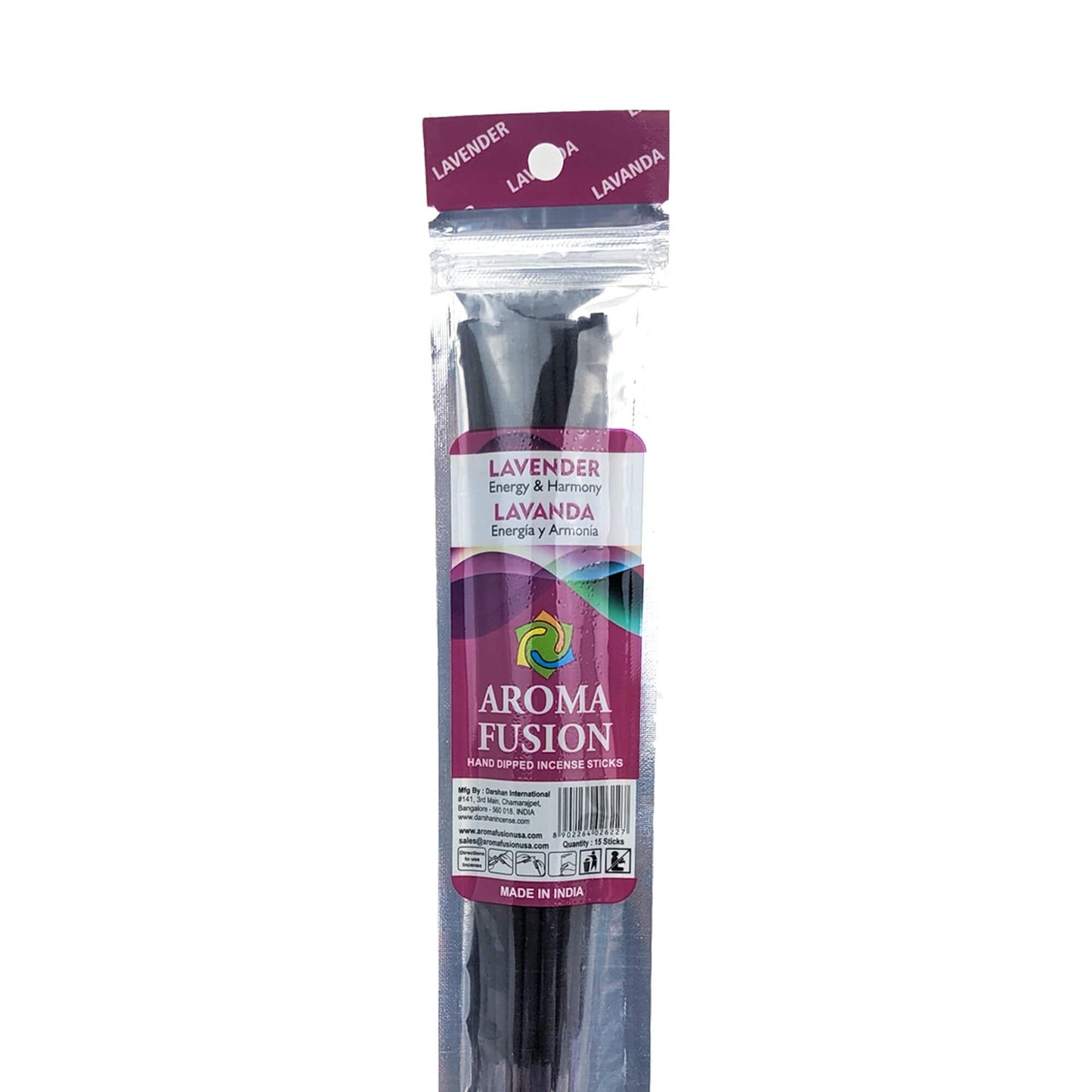 Aroma Fusion 11" Incense Sticks - Lavender Scent