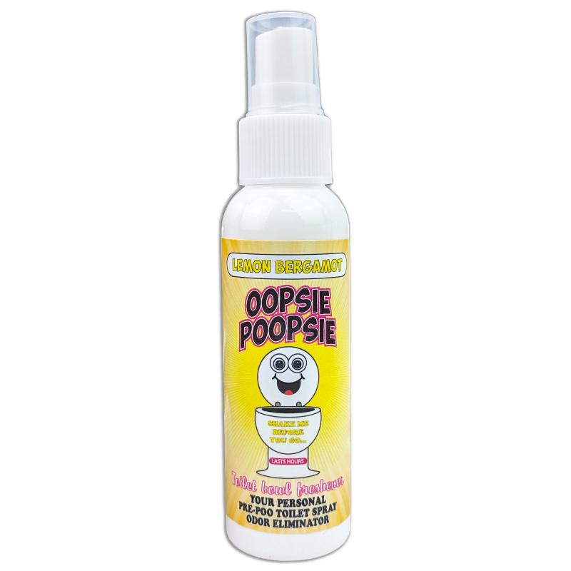 Lemon Bergamot Scent 2oz/60ml Aromar Oopsie Poopsie Toilet Boil Freshener Spray