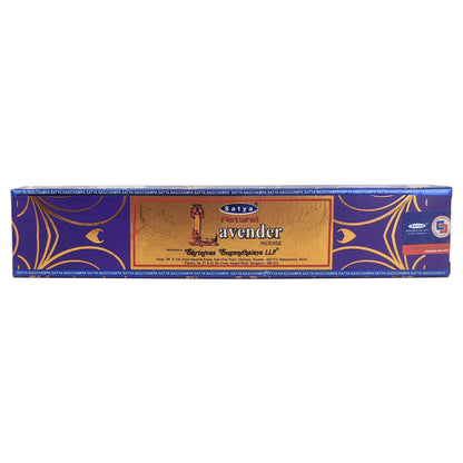 Satya Natural Lavender Incense Sticks, 15g Pack