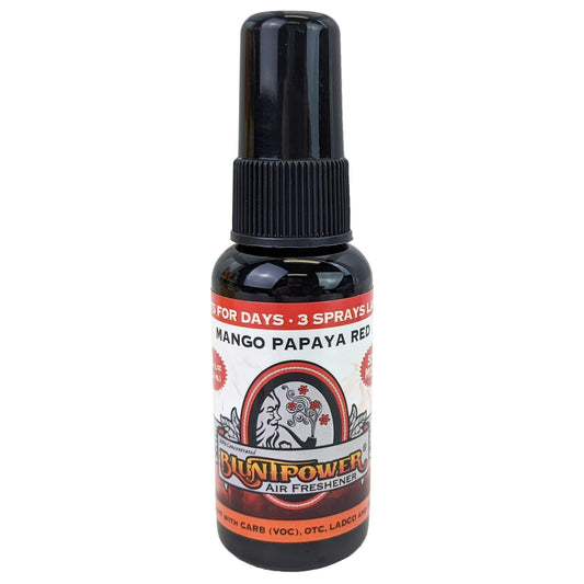 Blunt Power Spray 1.5 OZ Mango Papaya Red Scent