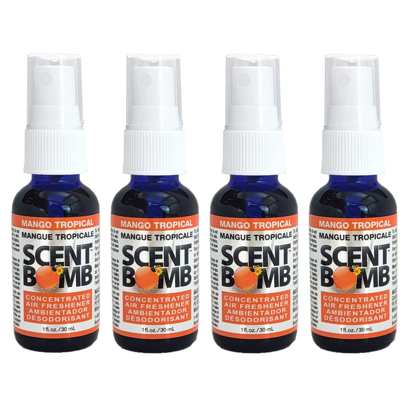 Scent Bomb Air Freshener Spray - 1OZ - Mango Tropical Scent