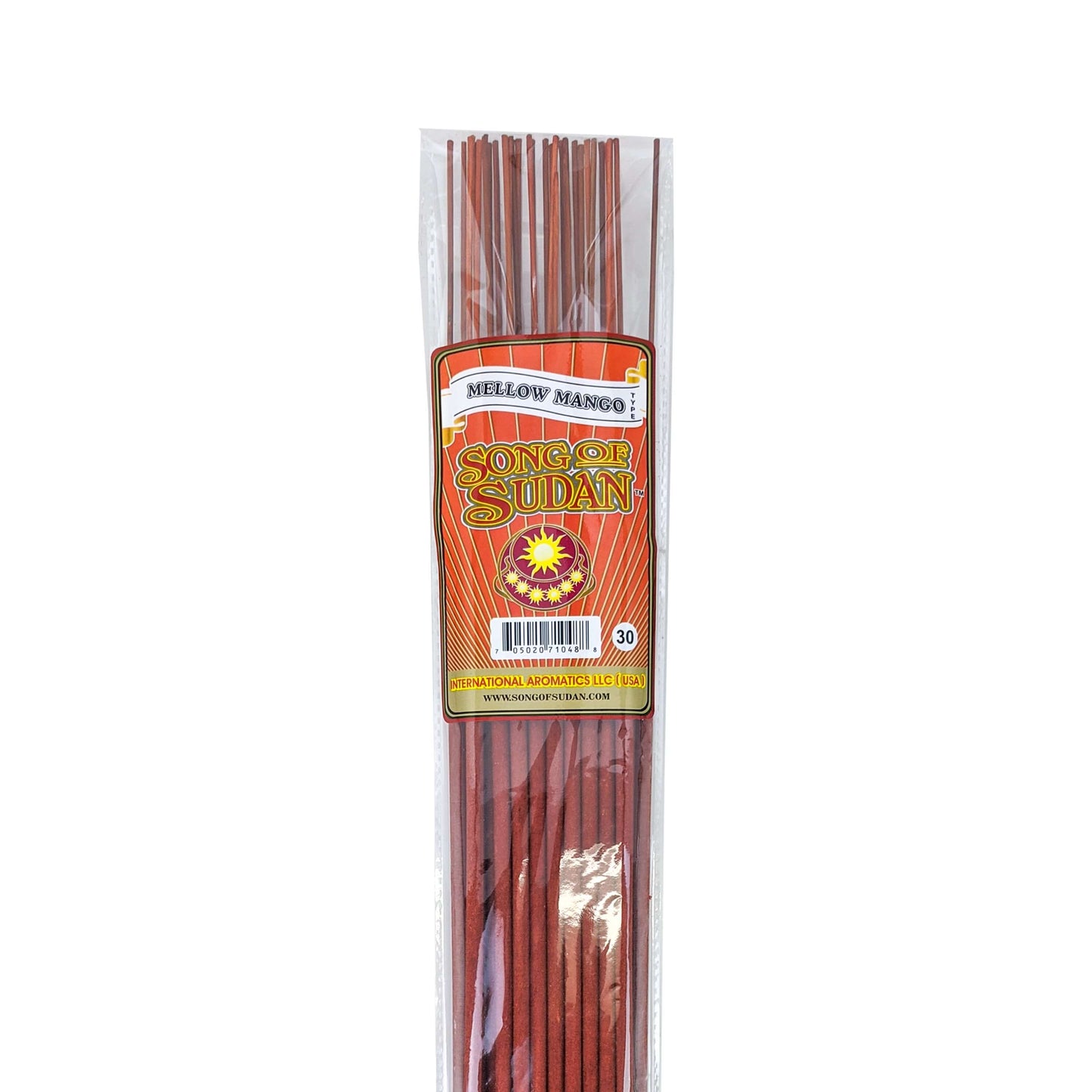 Mellow Mango Type Scent, Song Of Sudan 19" Jumbo Incense