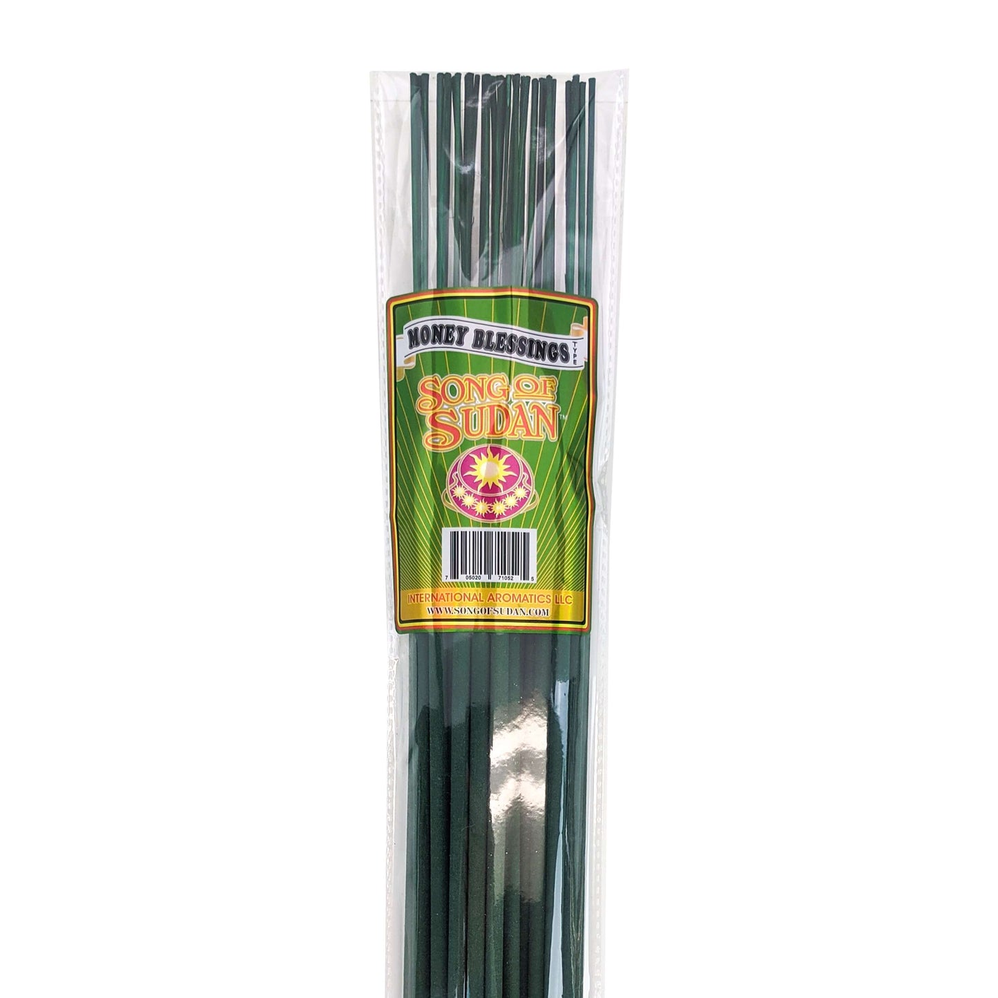 Money Blessings Type Scent, Song Of Sudan 19" Jumbo Incense