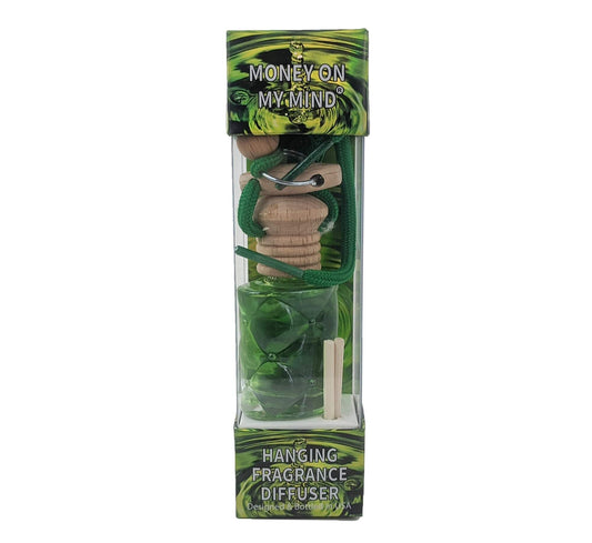 Money On My Mind Scent Blunteffects Hanging Glass Oil Diffuser, 13ml