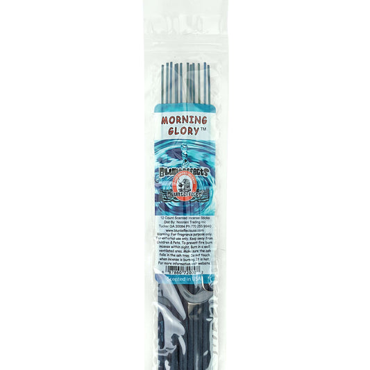 10.5" BluntEffects Incense Fragrance Wands, 12-Pack Morning Glory Scent