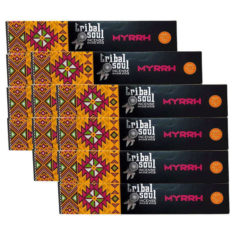 Myrrh 15g 8" Incense Pack, by Tribal Soul