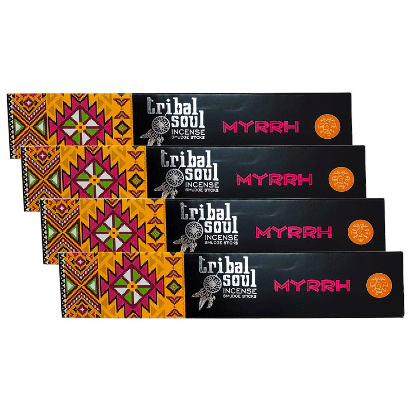 Myrrh 15g 8" Incense Pack, by Tribal Soul