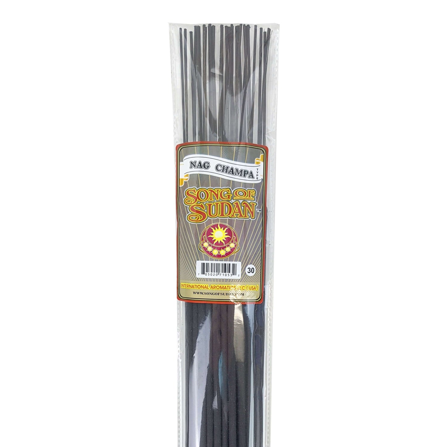 Nag Champa Type Scent, Song Of Sudan 19" Jumbo Incense