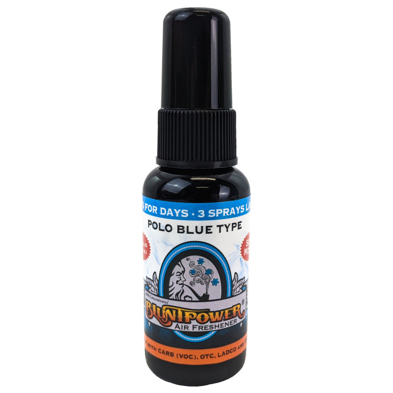 Blunt Power Spray 1.5 OZ P. Blue TYPE Scent