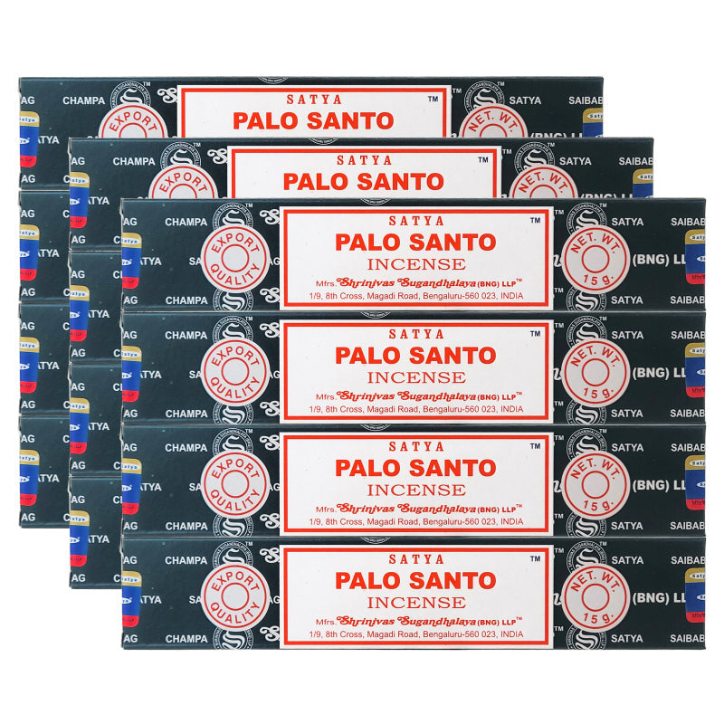 Palo Santo Incense Sticks by Satya BNG, 15g Packs